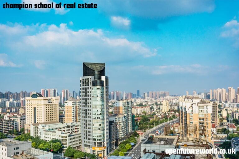 champion school of real estate