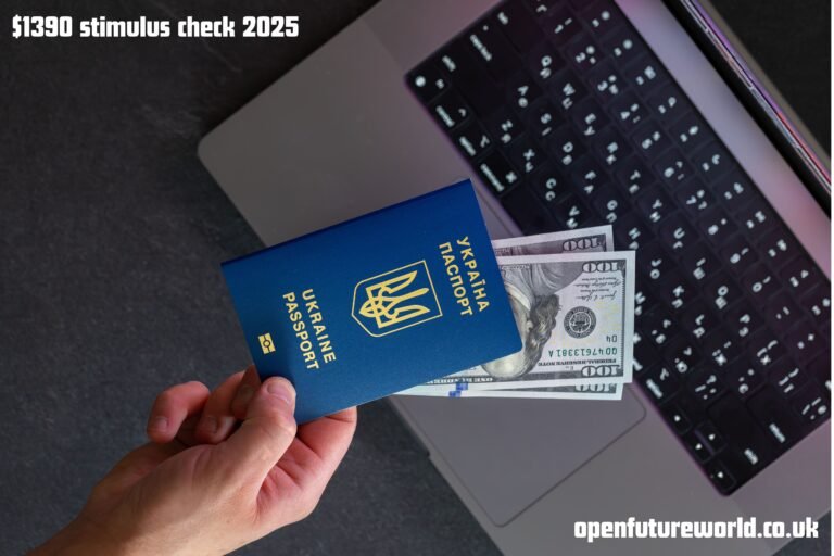 $1390 stimulus check 2025
