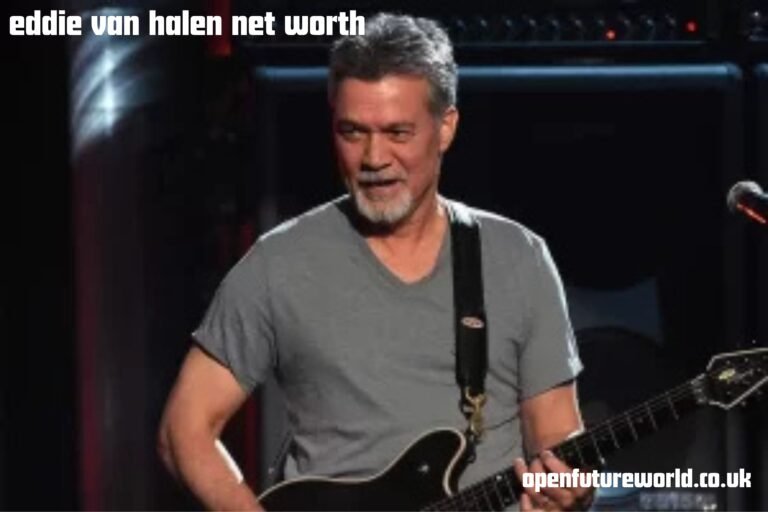 eddie van halen net worth