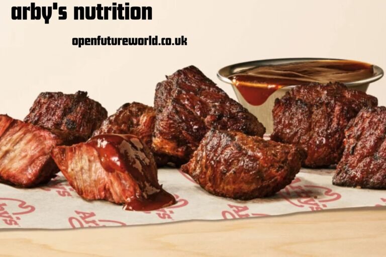 arby's nutrition