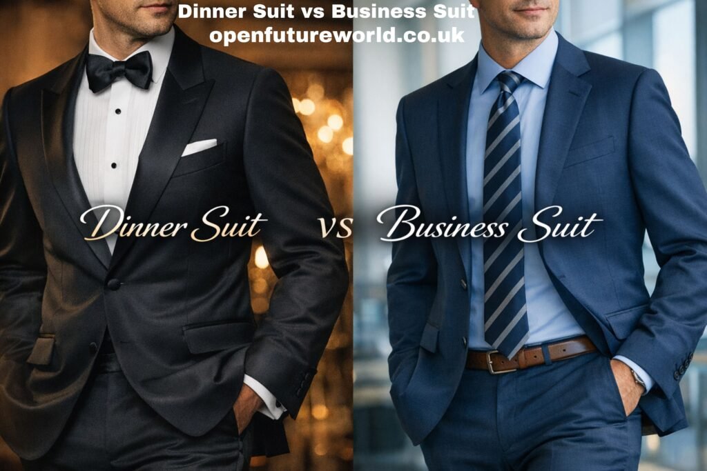 Dinner Suit vs Business Suit