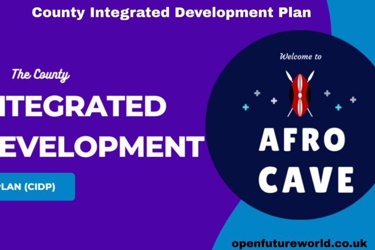 County Integrated Development Plan